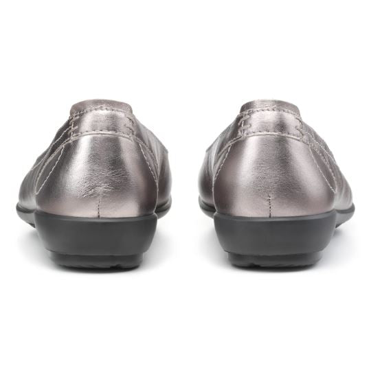 Hotter Shoe ROBYN Ballerina style Flat court shoe WIDE