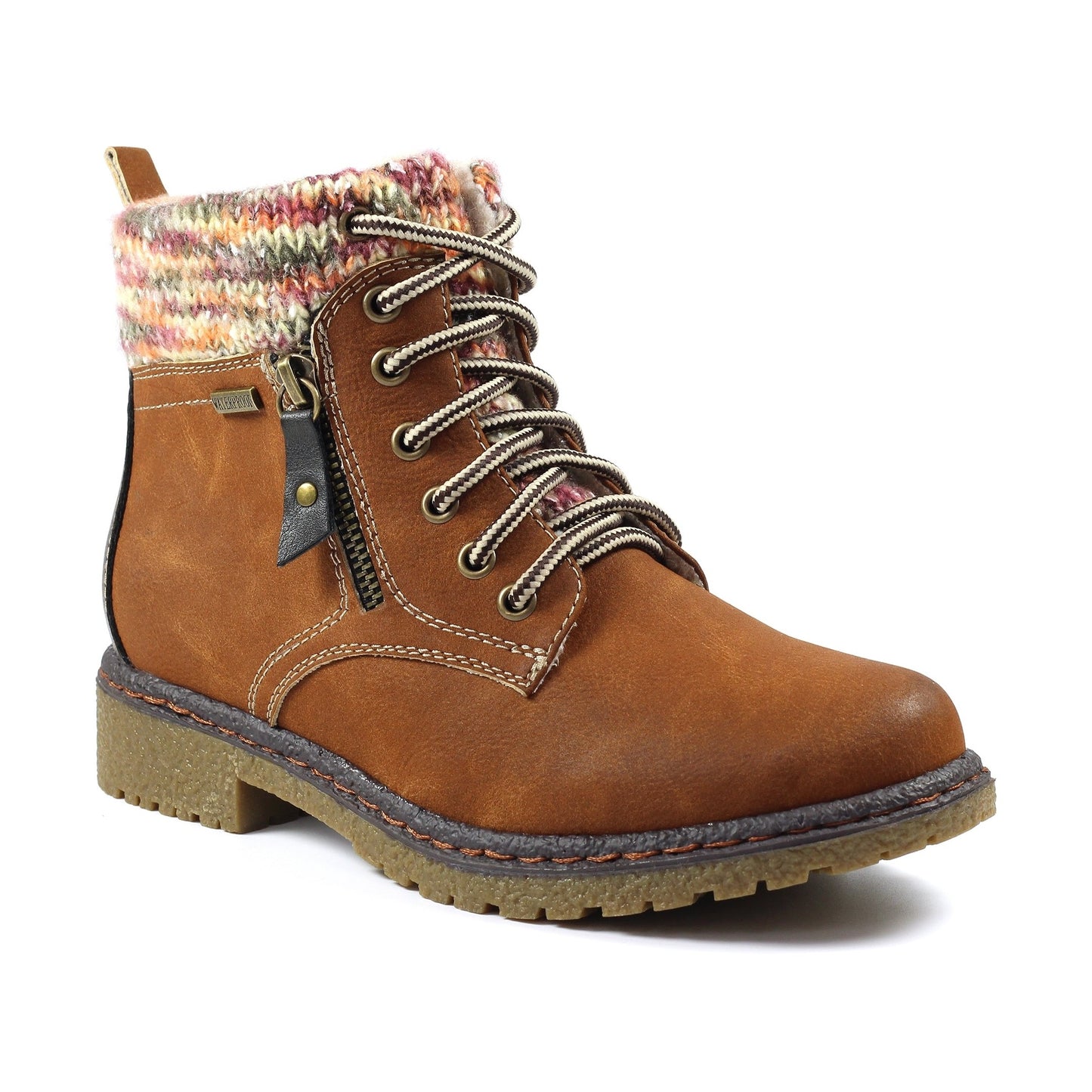 Lunar Hiker Boot Jalapeno TAN GLB099 Waterproof with zip