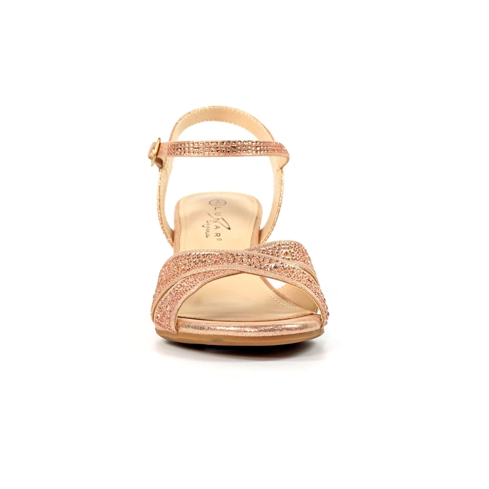 Lunar Jordana Occasion Wear Shoe GOLD FLJ002RD