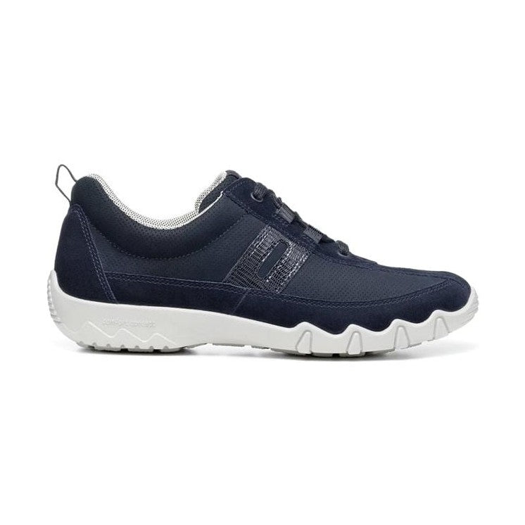 Hotter Leanne NAVY Athleisure Shoe Extra Fitt
