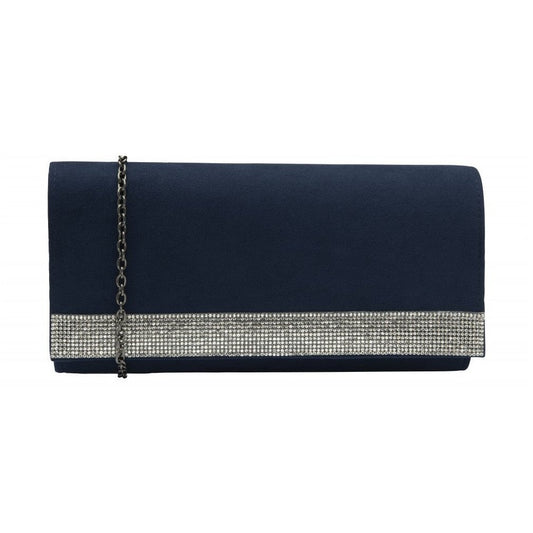 Lotus Occasion Wear Matching Bag Zahara ULG080 NAVY