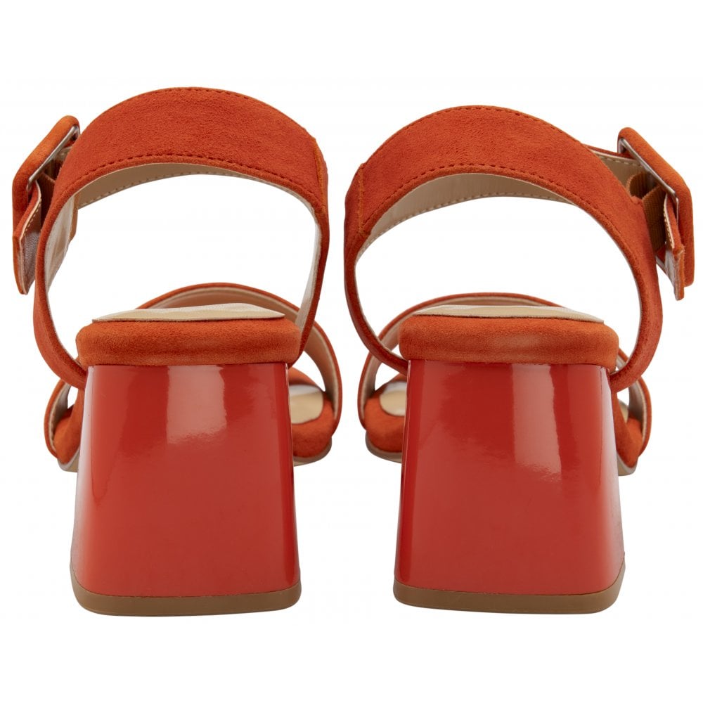 Lotus Occasion Wear Shoe Nora Block Heeled Sandal Suede