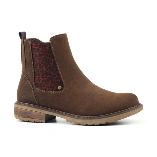 Lunar Eve Lun BROWN GLB244-BR Ankle Boot