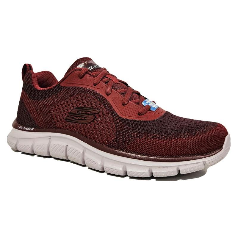 Skechers 232699 BURGUNDY Memory Foam Trainer 232699BURG