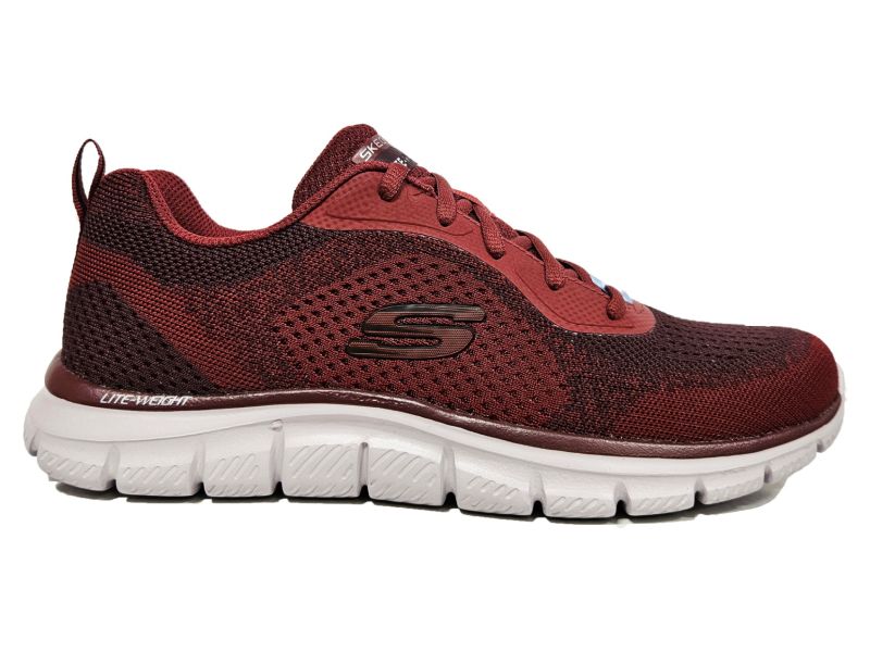 Skechers 232699 BURGUNDY Memory Foam Trainer 232699BURG