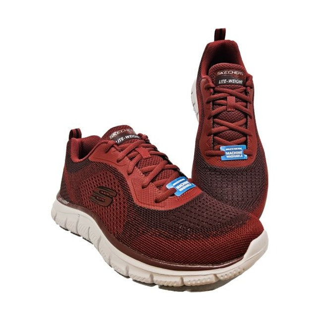 Skechers 232699 BURGUNDY Memory Foam Trainer 232699BURG