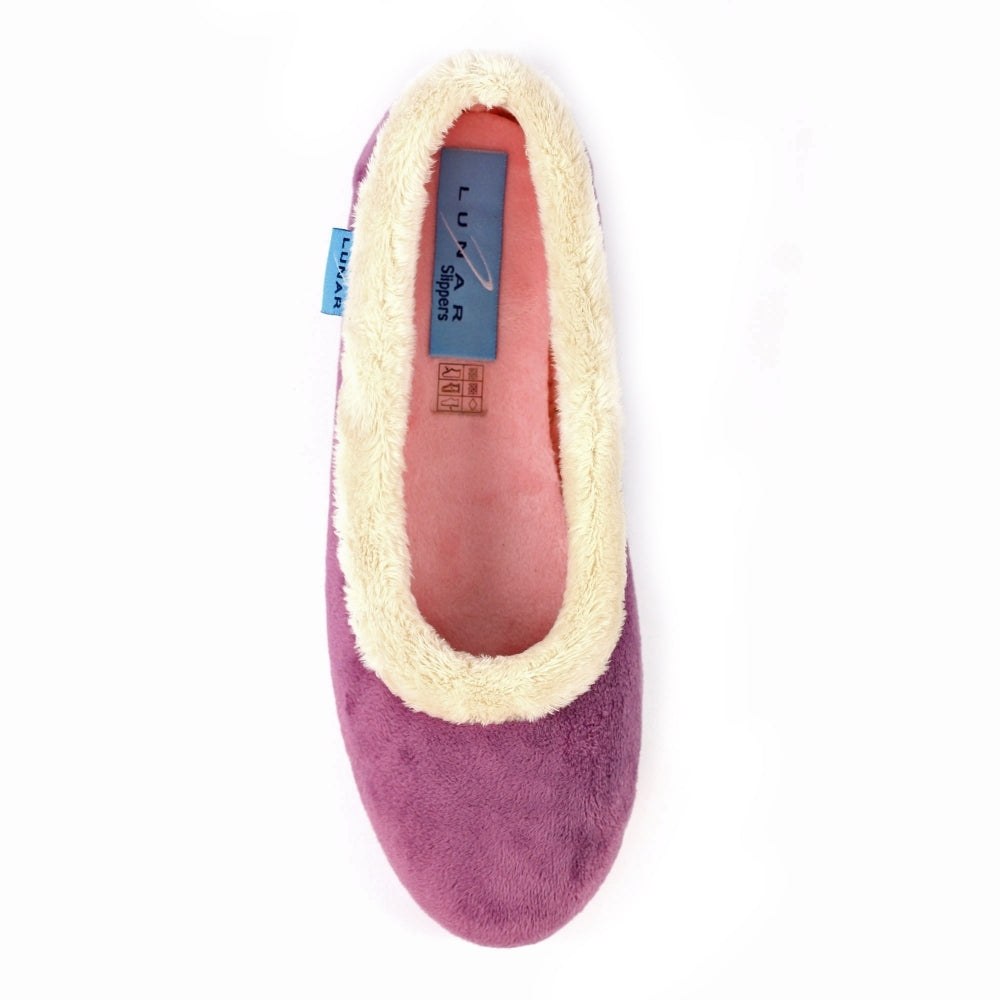 Lunar Mabel 2 HEATHER Ballerina Pump Slipper