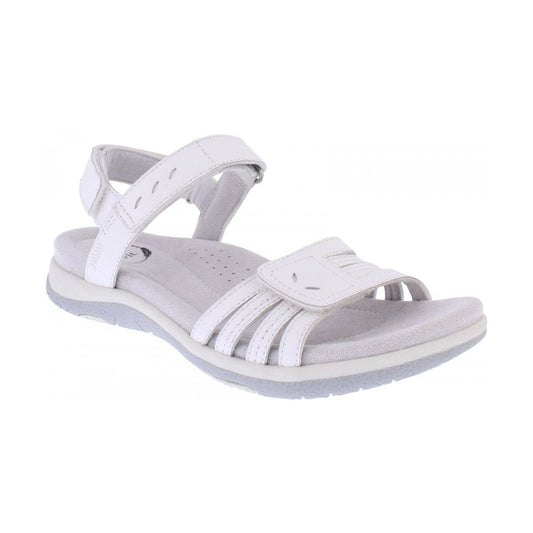 Free Spirit Maddy WHITE Touch Fastening Walking Sandal