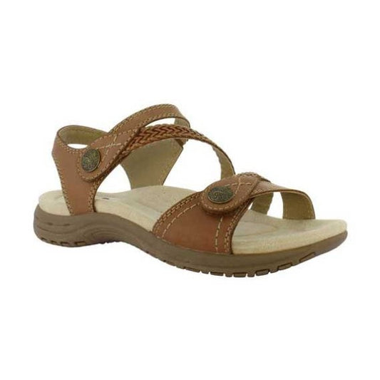 Free Spirit Malibu WALNUT Brown Leather Comfort Sandals