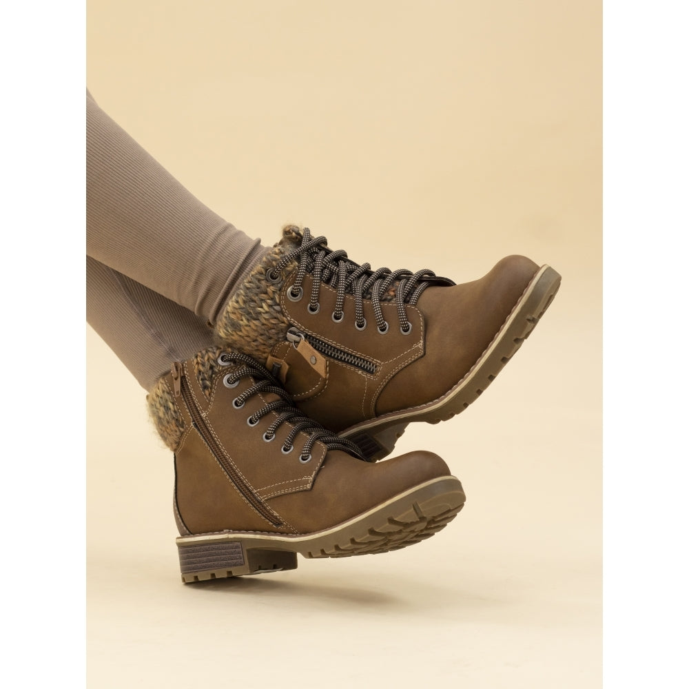 Lunar Millie TAN Ankle Boot GLB123
