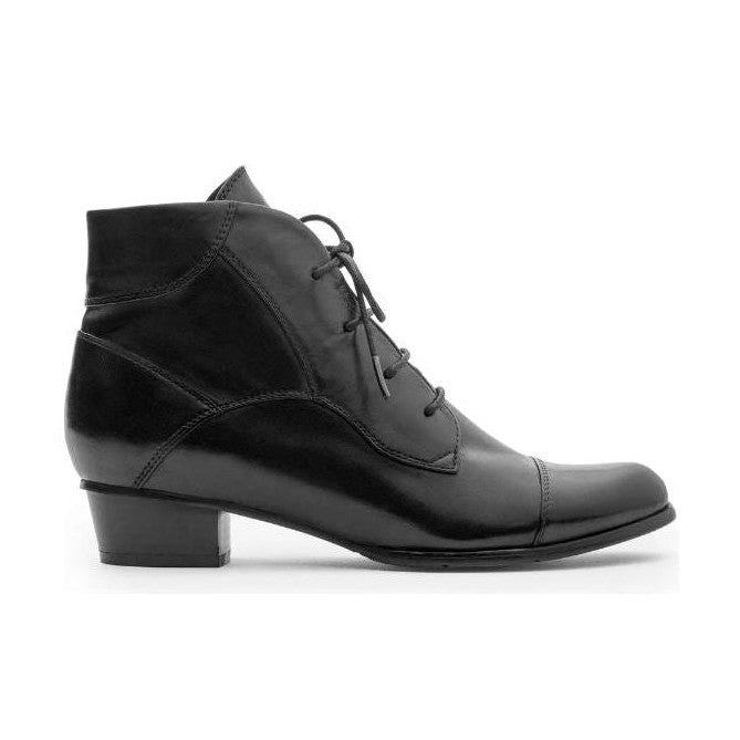 Regarde le Ciel Ankle boot with lace Stefany 123 BLACK STEFANY 123 003