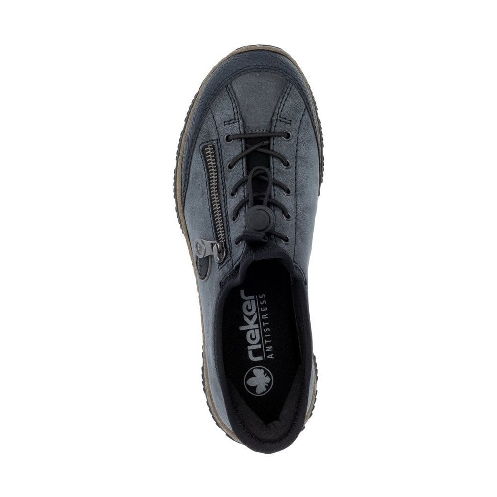 Rieker N3267 NAVY Slip On Casual Shoe N3267-14