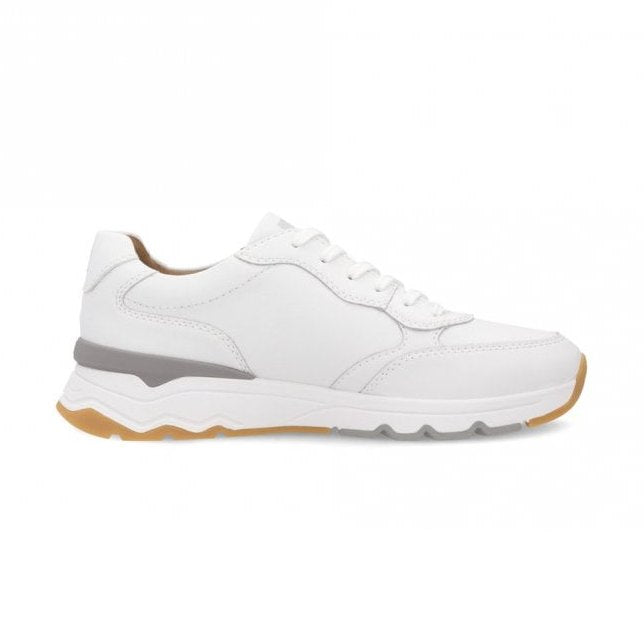 Rieker U0904 WHITE Quality Leather Trainer U0904-80