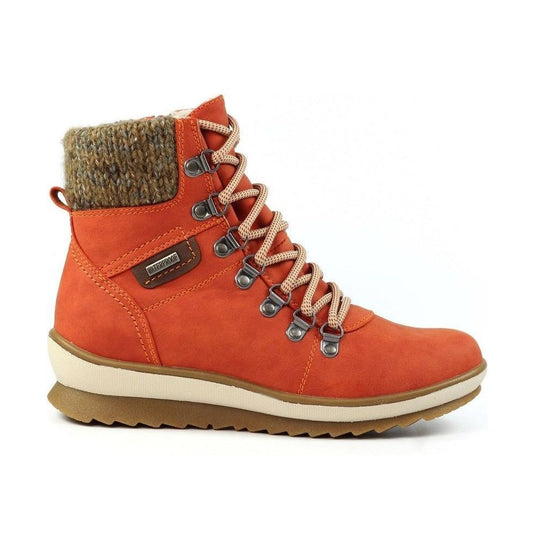 Lunar Sycamore Glb150 ORANGE Waterproof Hiker Style Zip Boot