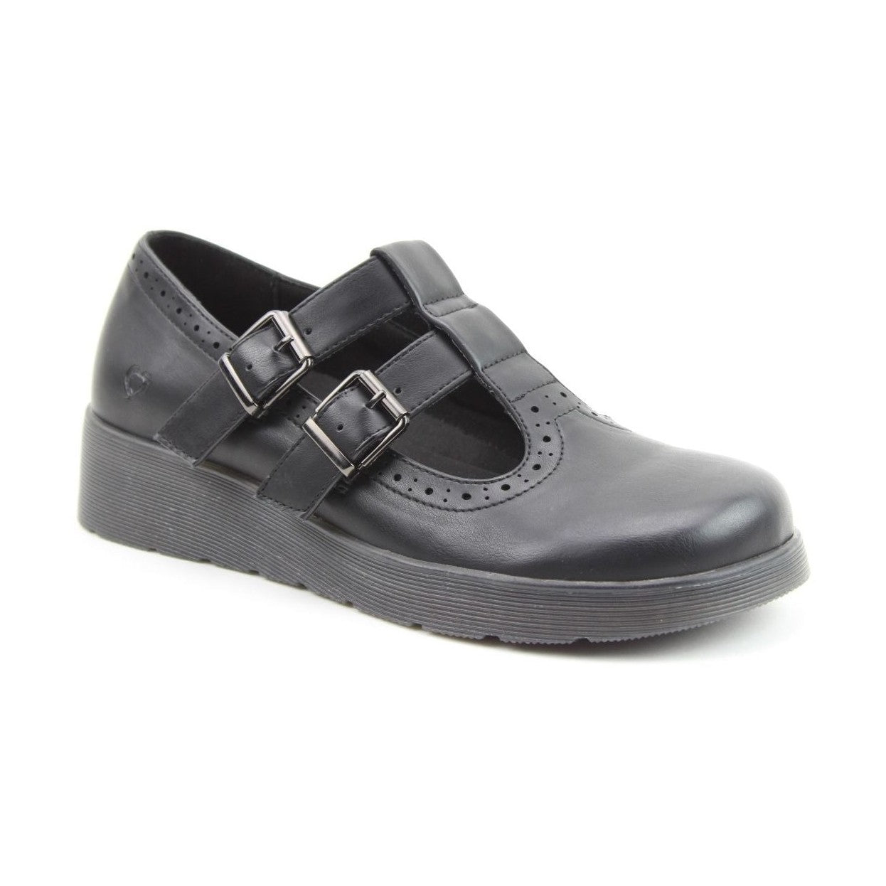 Heavenly Feet Mimosa BLACK Twin Bar Vegan Friendly Shoe