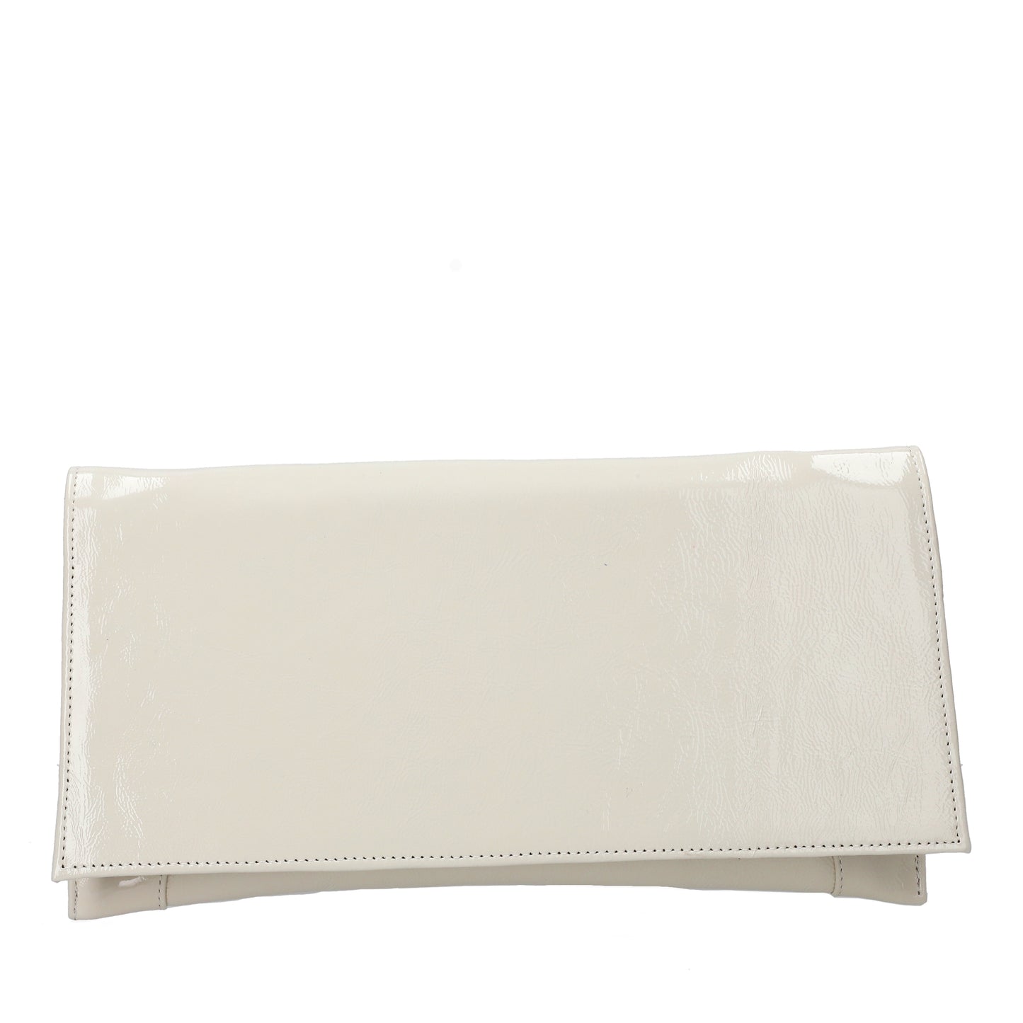 Bioeco B002 LIGHT BEIGE PATENT Leather Clutch / Shoulder bag to Match 4079 shoes