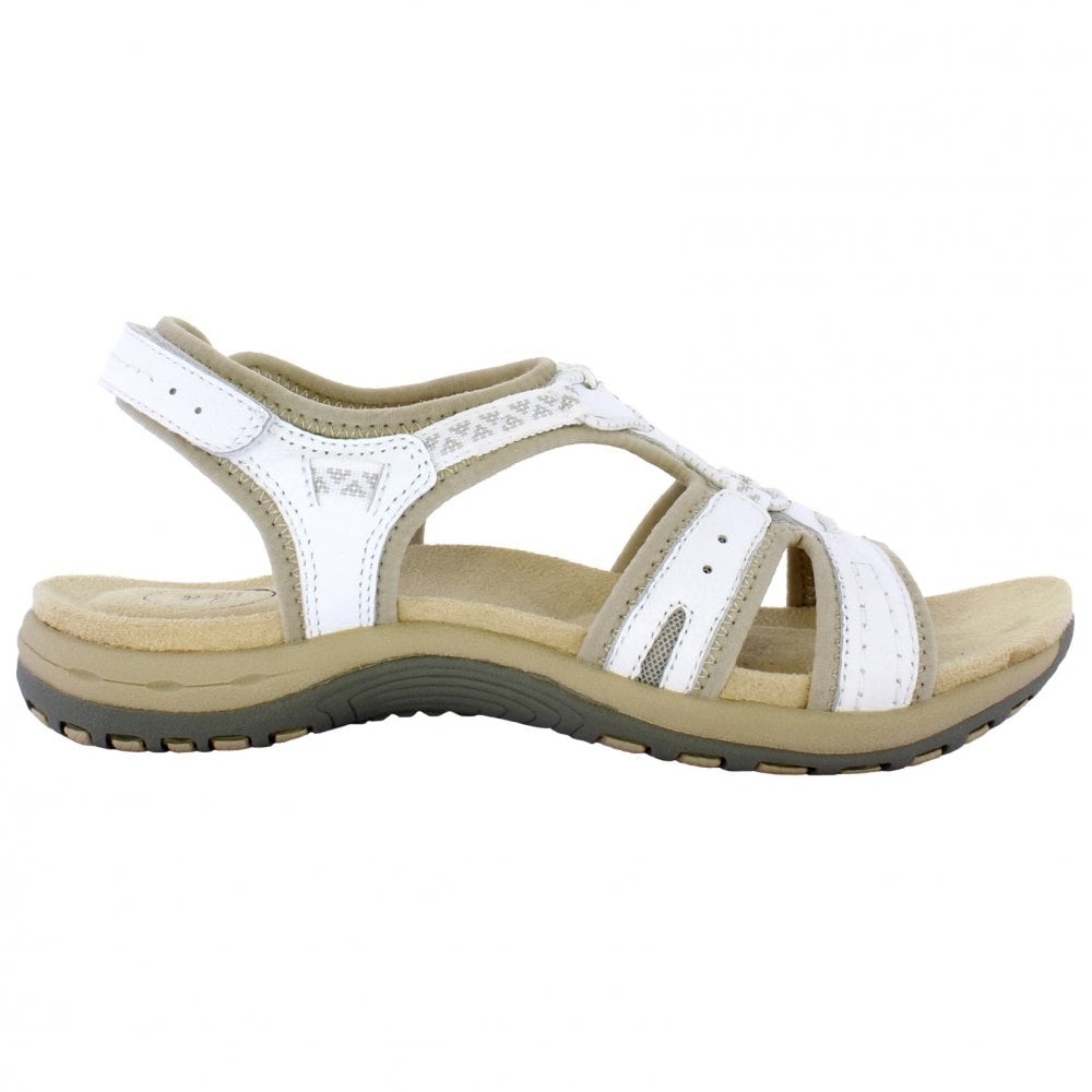 Free Spirit sandal Fairmont WHITE with Velcro Strap