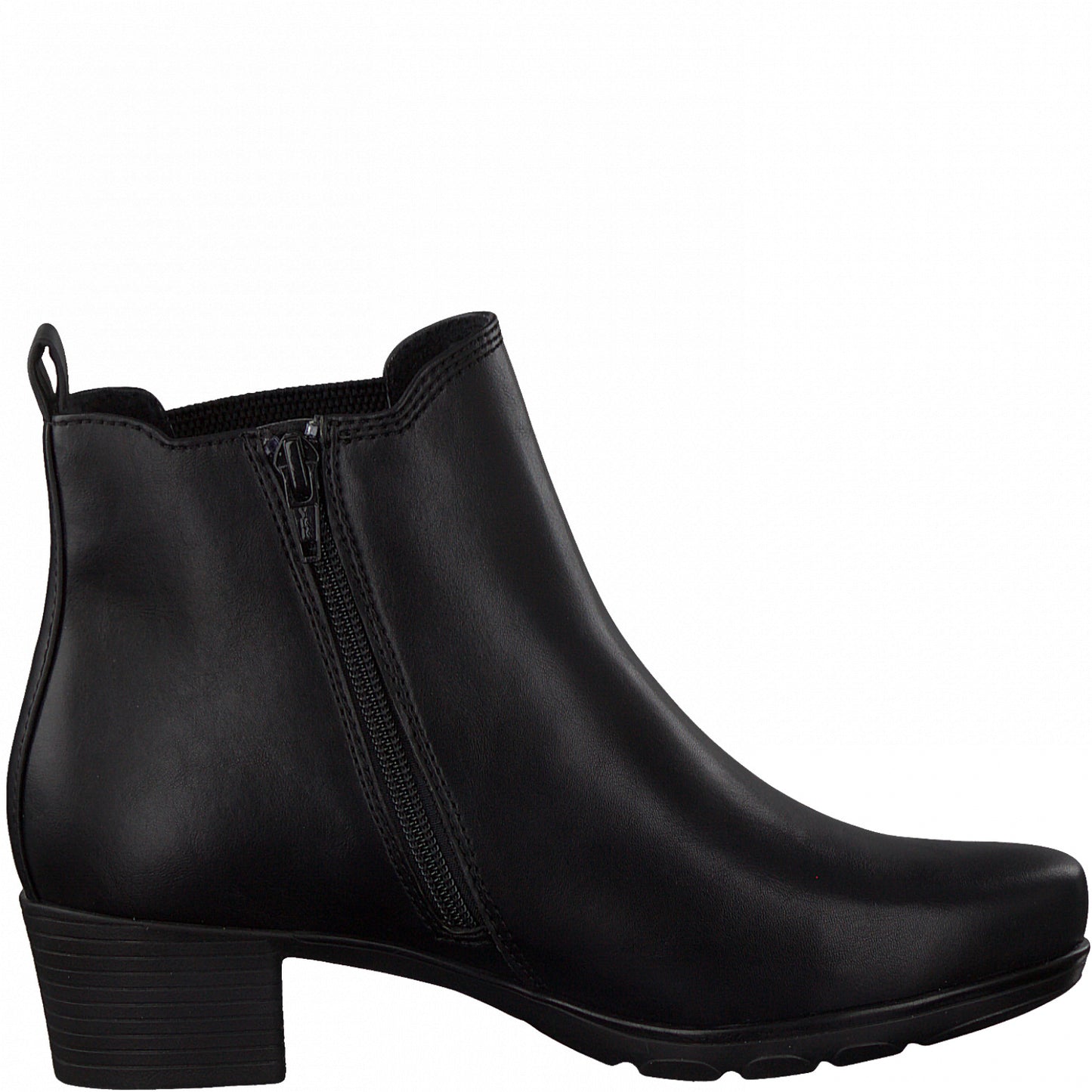 Jana Ankle Boot with zip 25363 BLACK