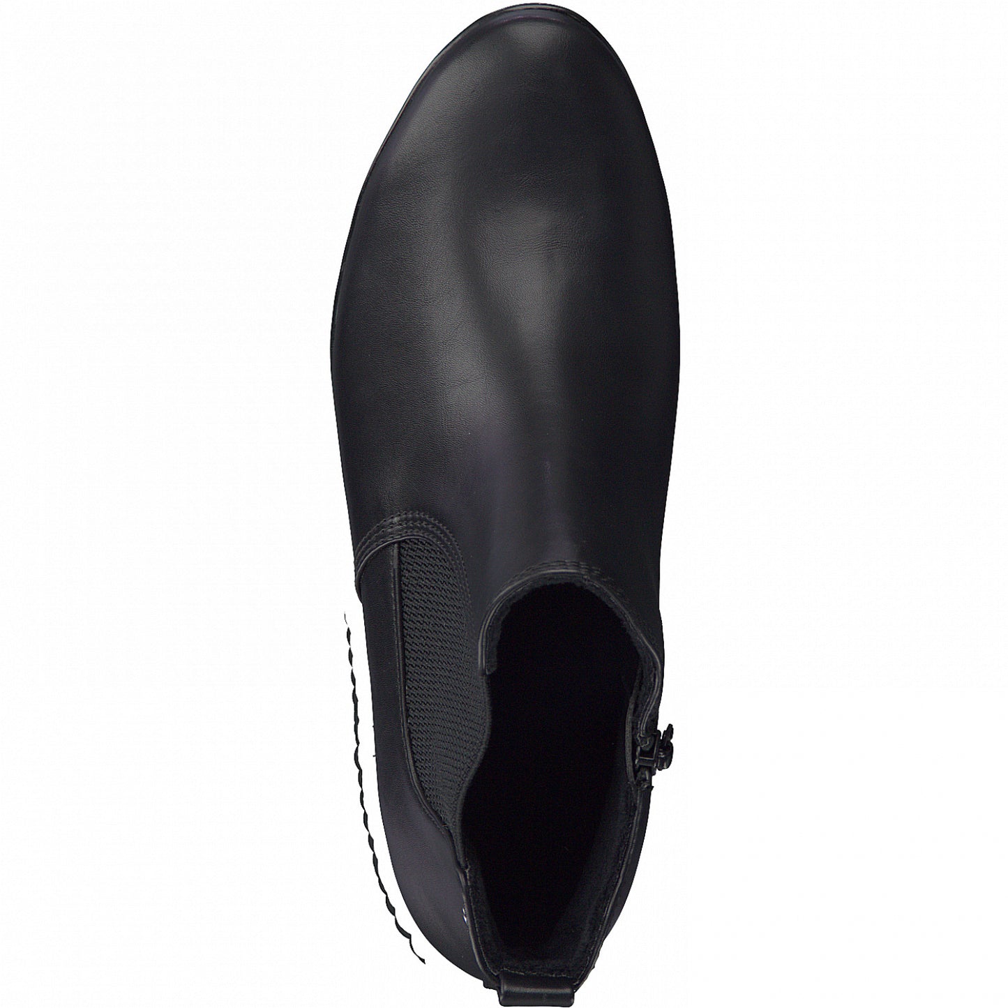 Jana Ankle Boot with zip 25363 BLACK