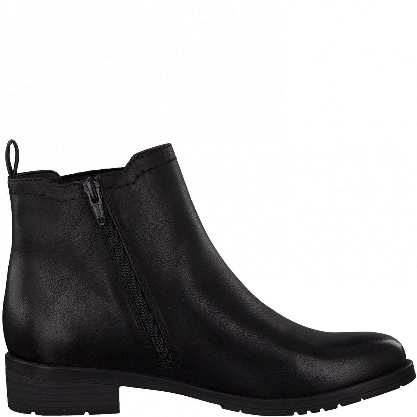 Jana Ankle Boot with zip 25363 BLACK