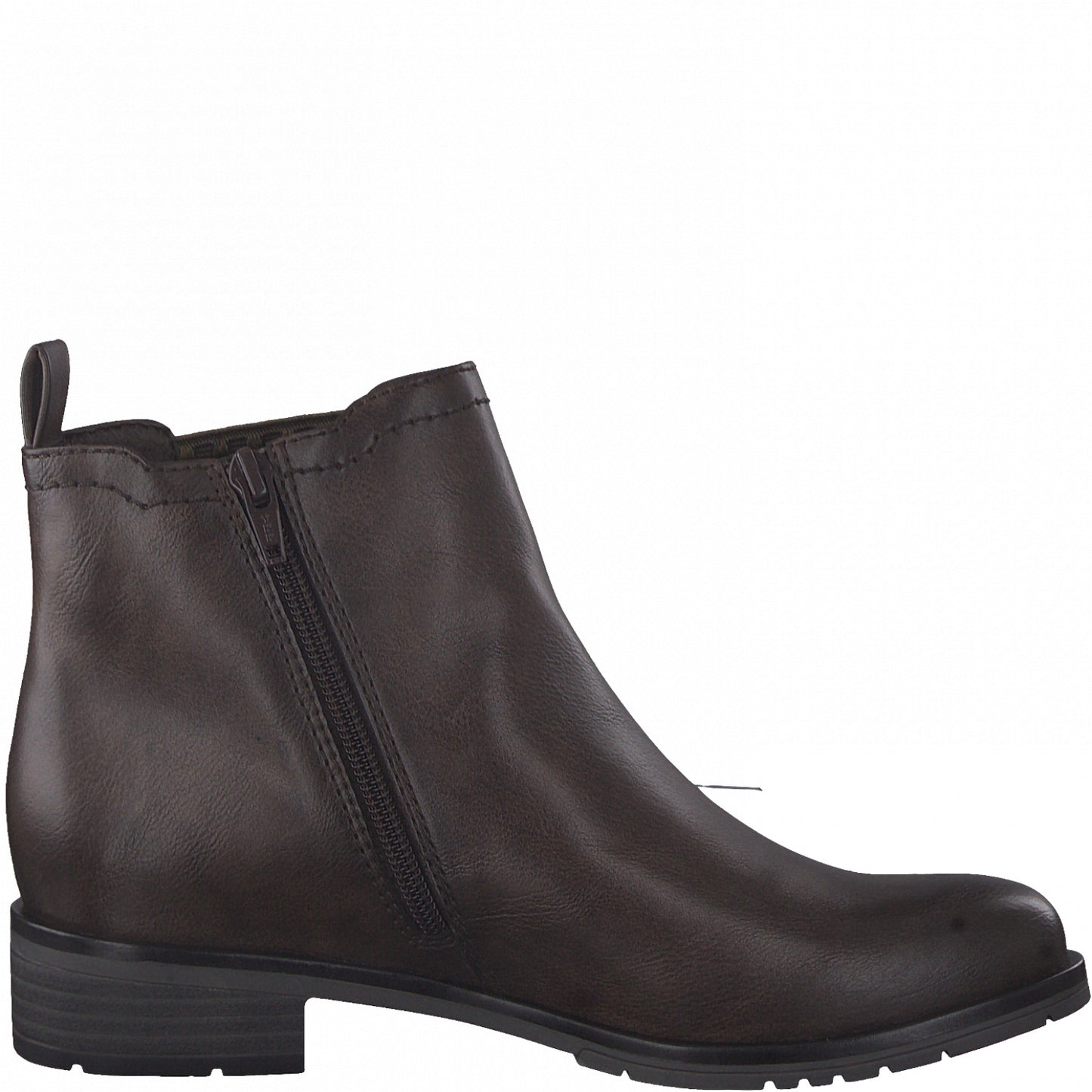 Jana Ankle Boot with Zip 25377 MOCCA