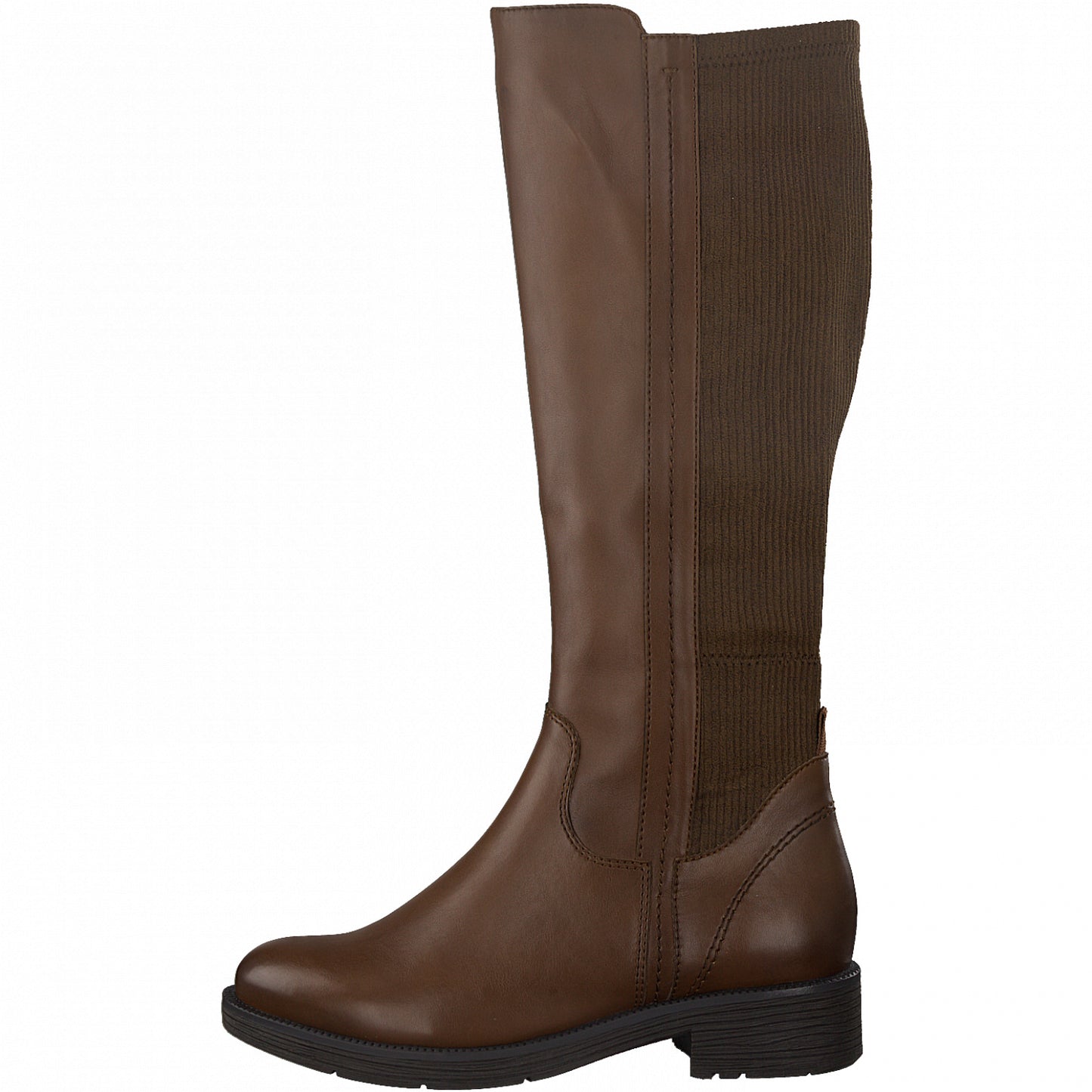 Jana Long Riding Boot with zip 25590 CHESTNUT