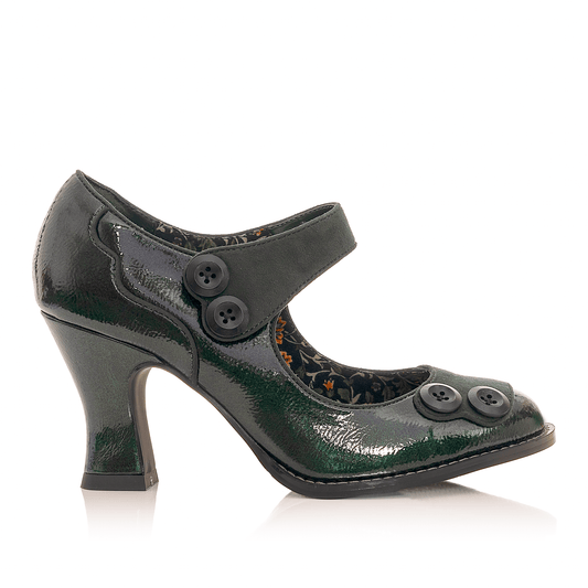 Ruby Shoo Bar Shoe Penny Forrest GREEN .