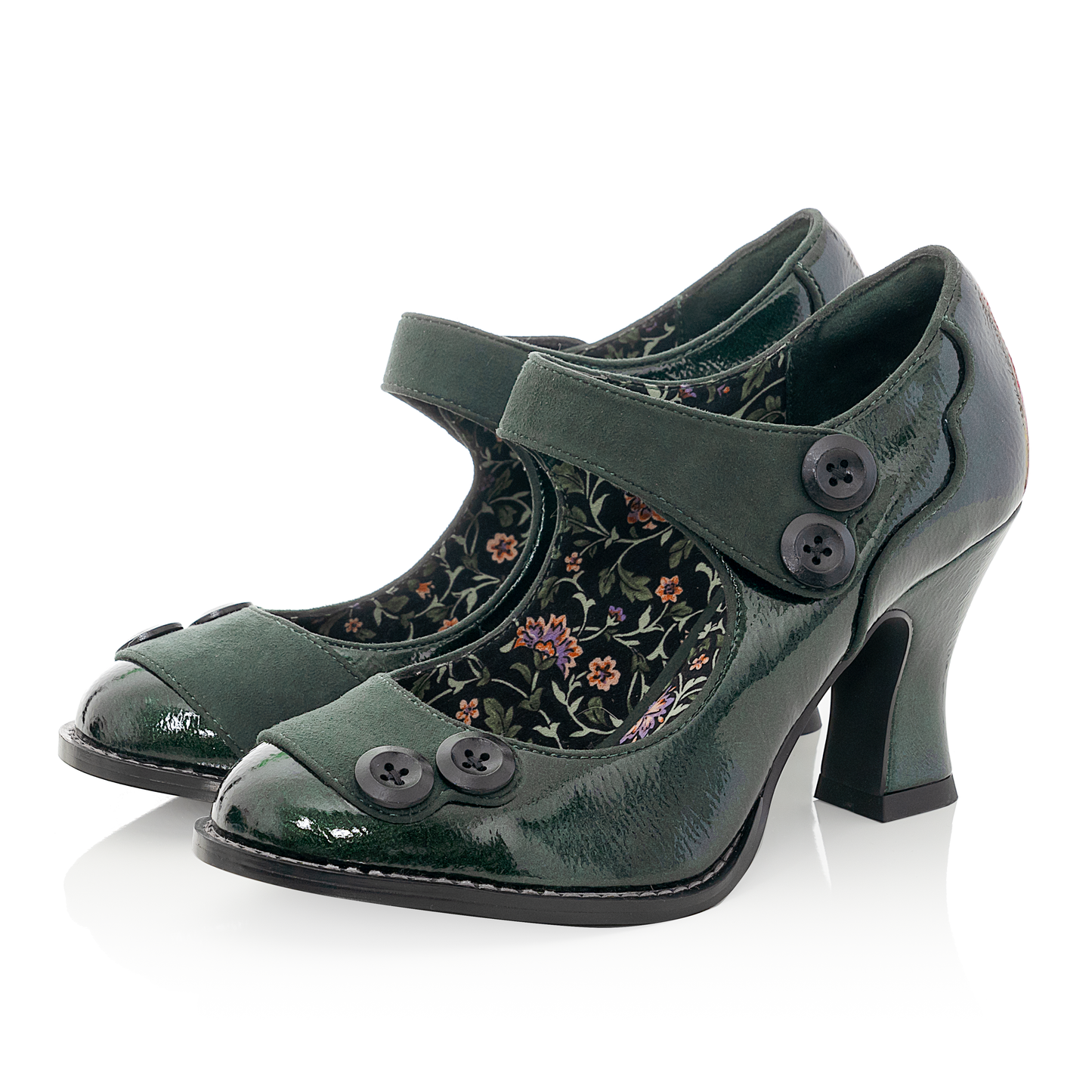 Ruby Shoo Bar Shoe Penny Forrest GREEN .