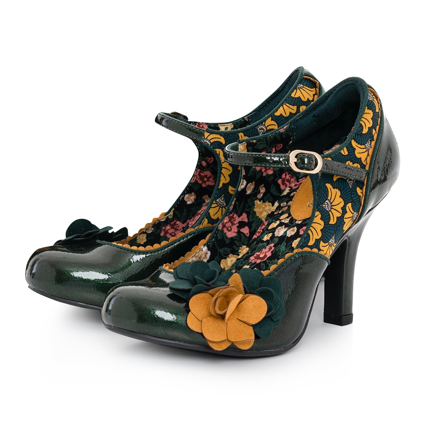 Ruby Shoo Bar Shoe Quin GREEN .