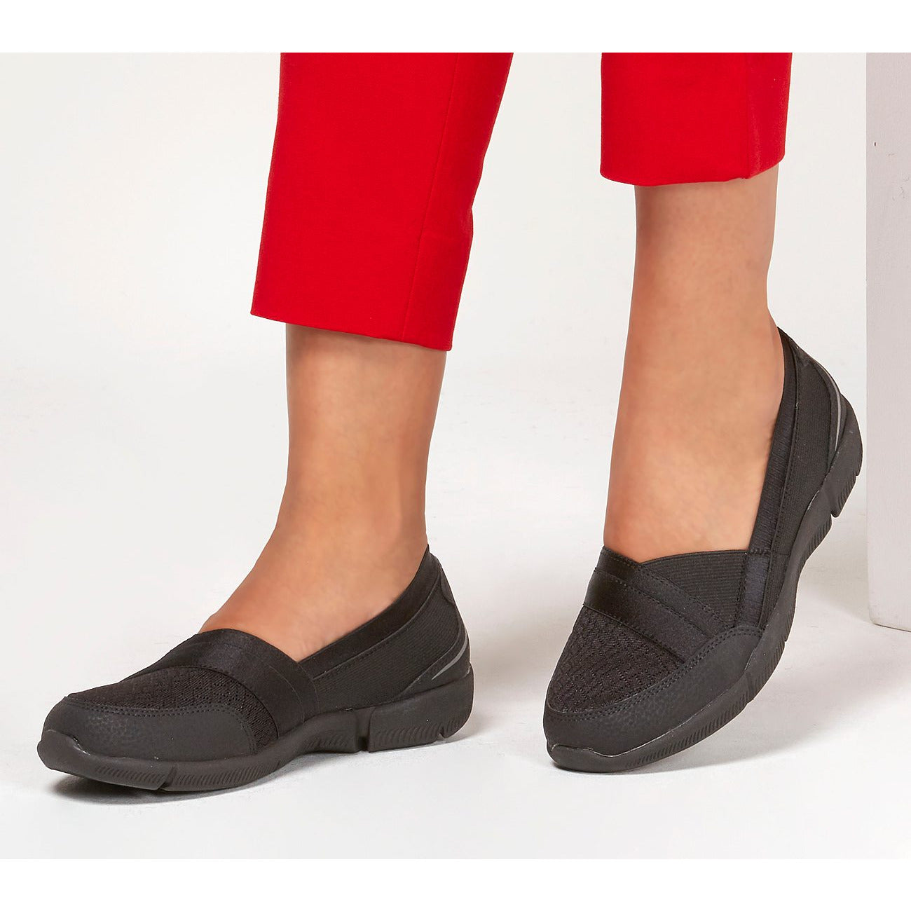 Skechers Casual Slip-on shoe 100026bbk Black