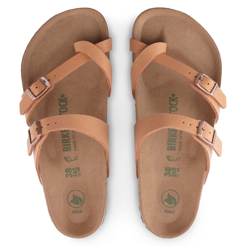 Birkenstock Mayari Bf PECAN Vegan Thong Sandal