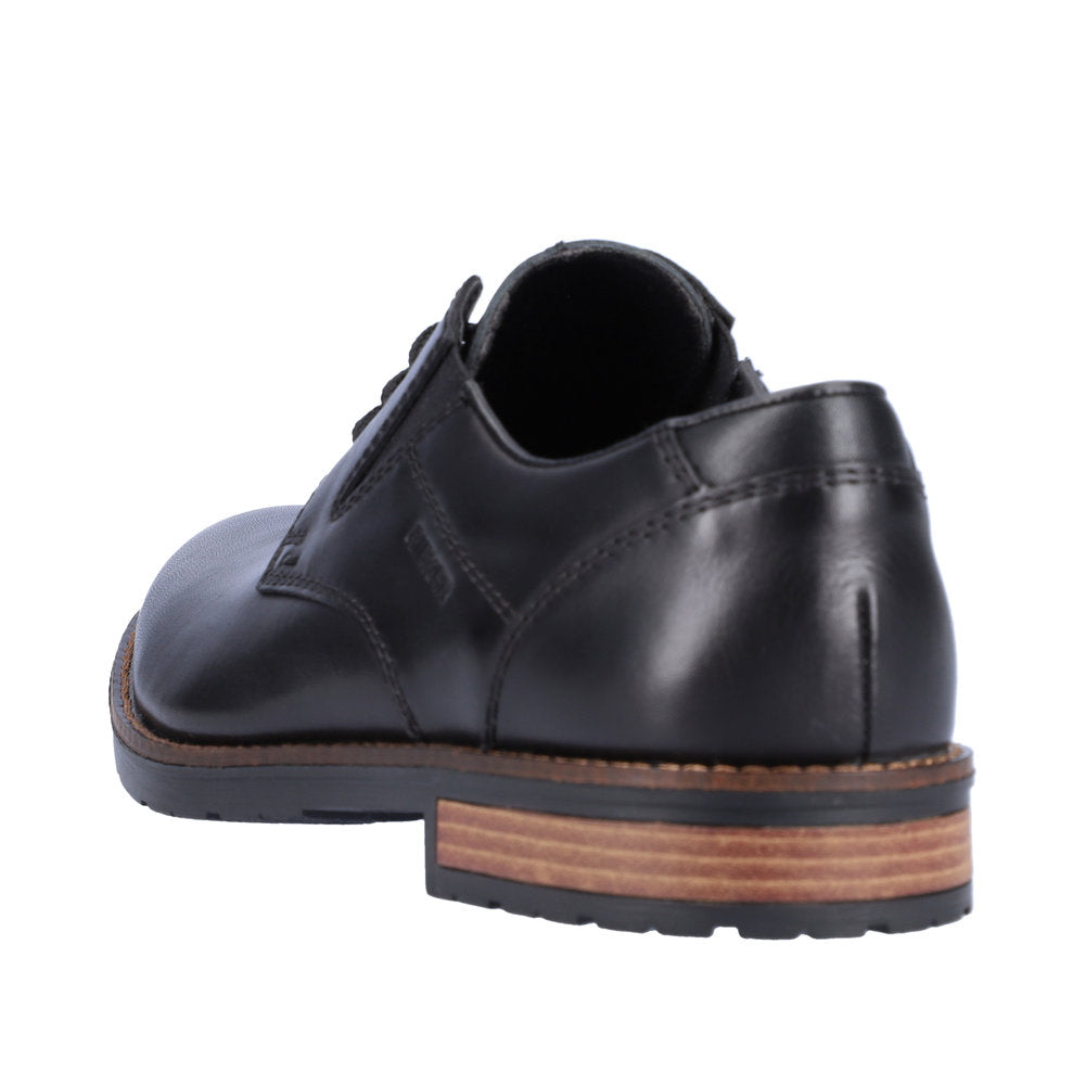 Rieker Men's Lace-up Shoe BLACK 14621-00