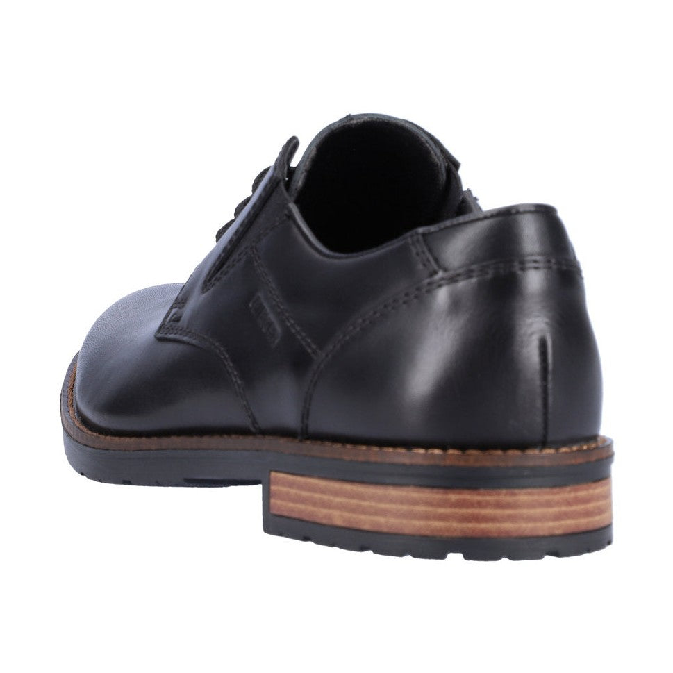 Rieker Men's Lace-up Shoe BLACK 14621-00