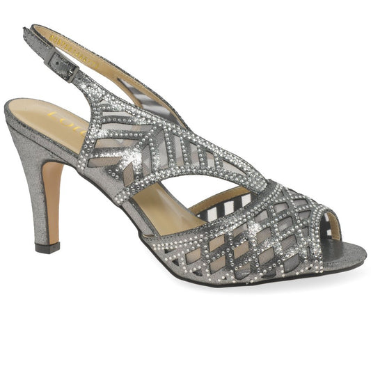 Lotus Natalia PEWTER Occasion Wear Sandals ULS262