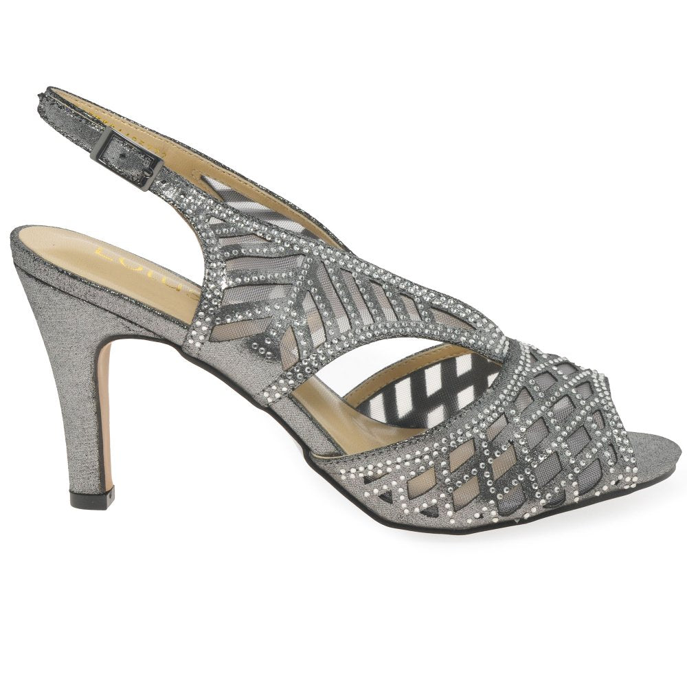 Lotus Natalia PEWTER Occasion Wear Sandals ULS262