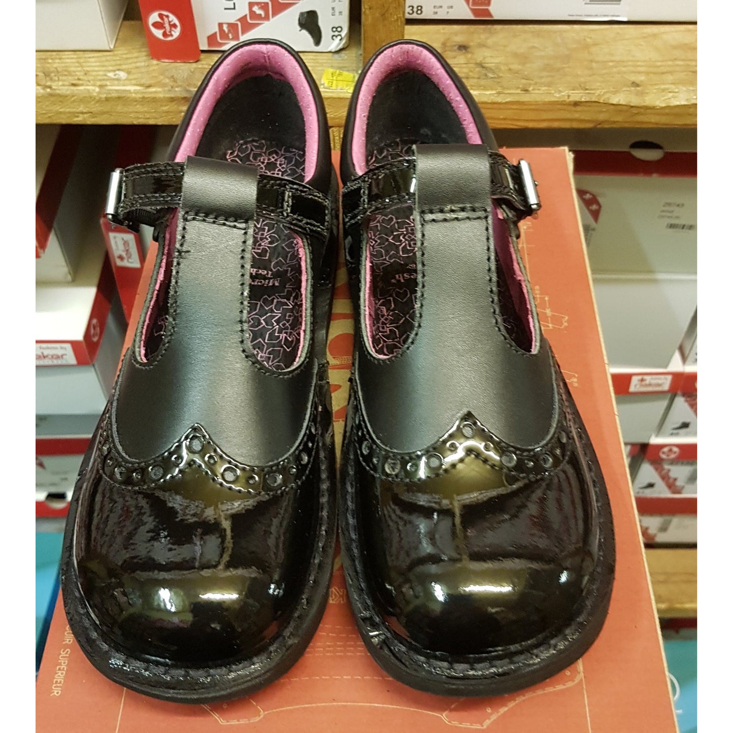 Kickers KICK T BROGUE T Bar Girls Shoe