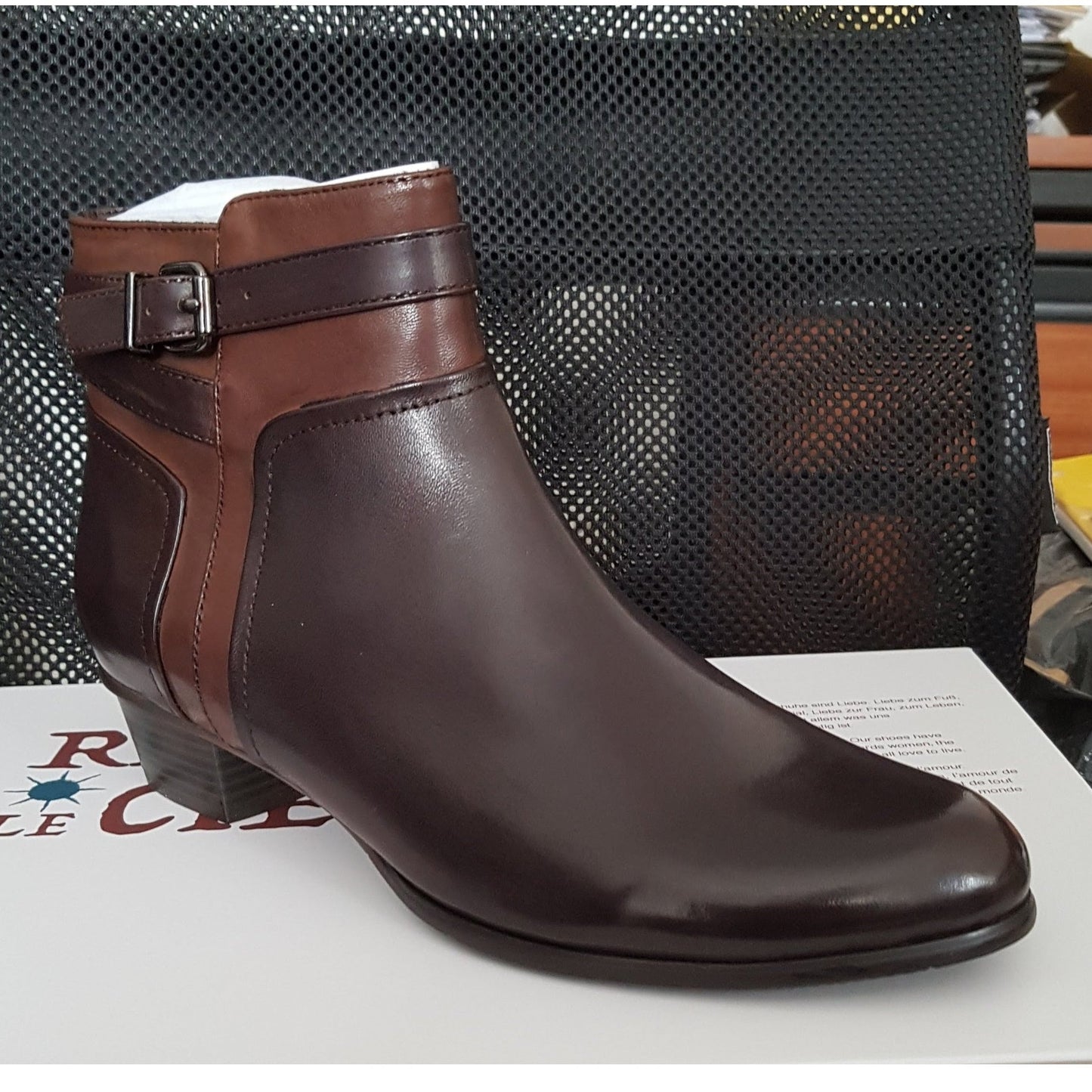 Regardez le Ciel Stefany 351 BROWN Leather Ankle Boot