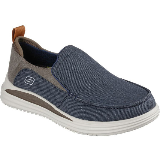 Skechers Men's Proven- Evers 204472 NAVY 204472 NVBR