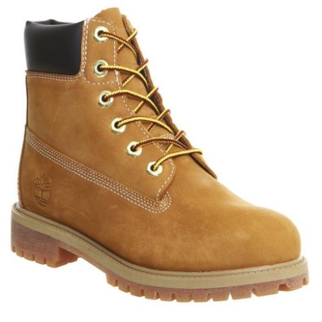 Timberland 6 Inch Premium boot youth WHEAT leather Waterproof