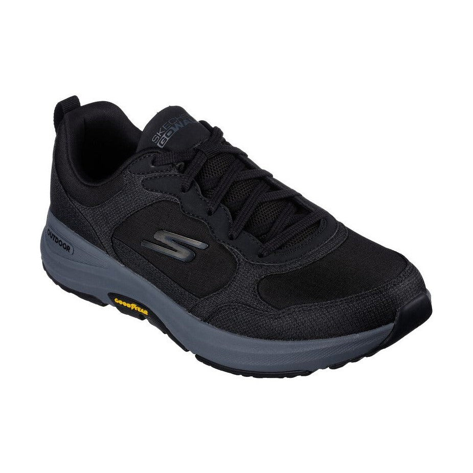 Skechers Men's Lace up Trainer GO WALK Outdoor Woodcrest BLACK