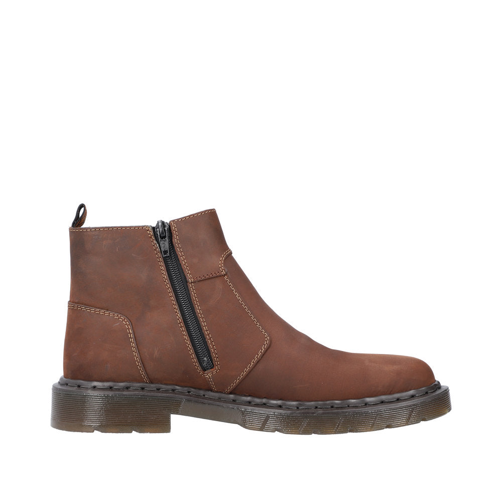 Rieker Mens Ankle Boot NUT 31650-23