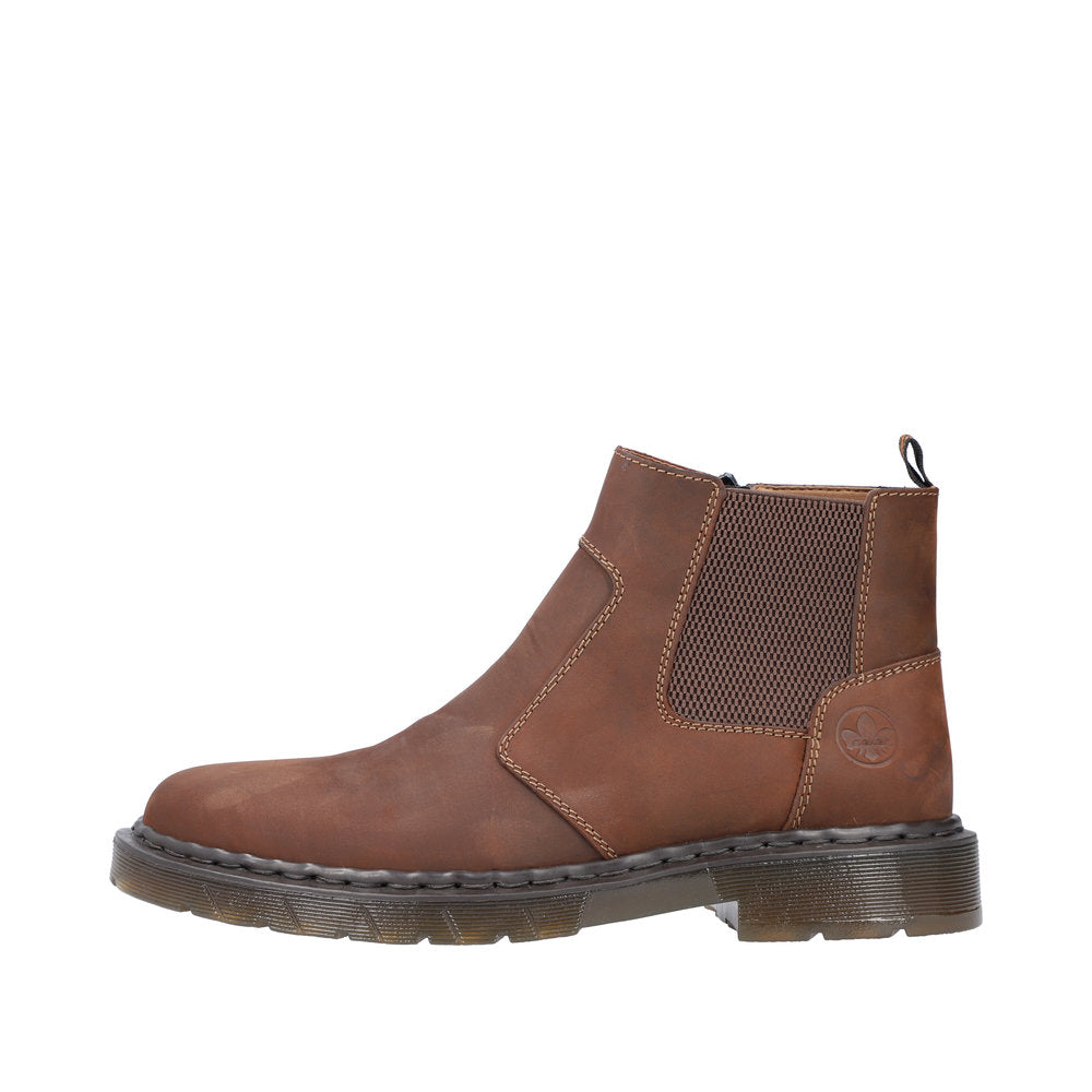 Rieker Mens Ankle Boot NUT 31650-23
