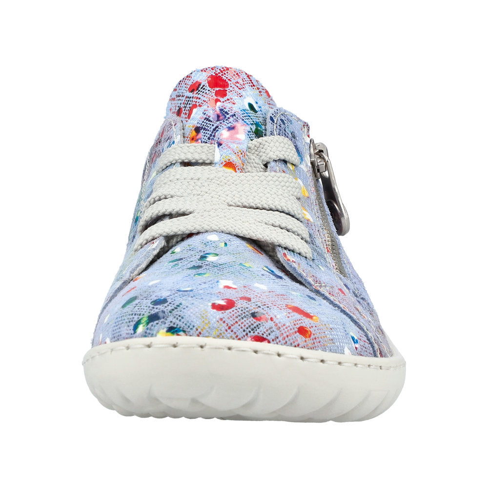 Rieker casual lase- up shoe 52827-90 SKY