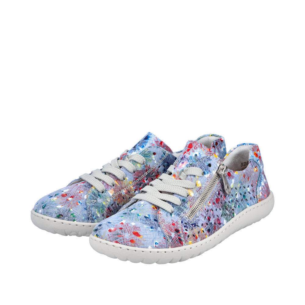 Rieker casual lase- up shoe 52827-90 SKY