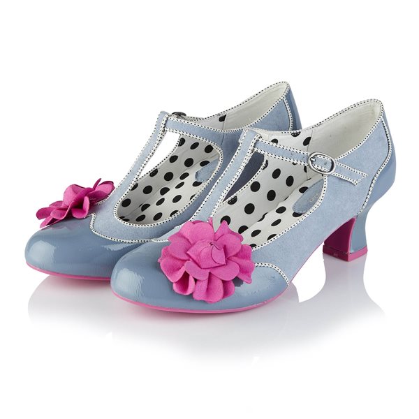 Ruby Shoo COURT SHOE Marcie SKY MATCHING SALVADOR STYLE BAG AVAILABLE