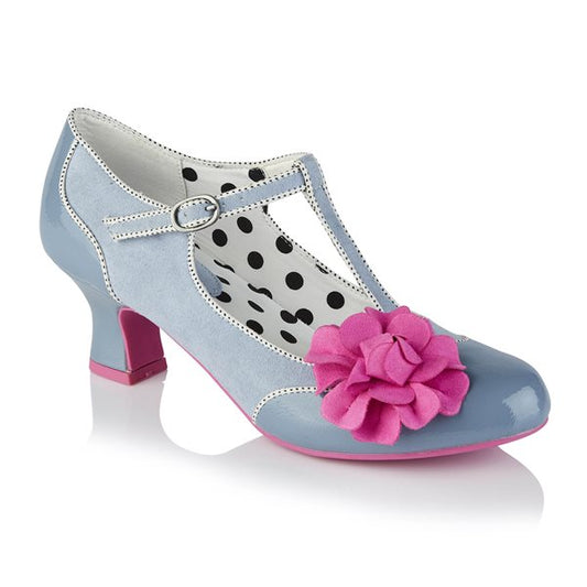 Ruby Shoo COURT SHOE Marcie SKY MATCHING SALVADOR STYLE BAG AVAILABLE