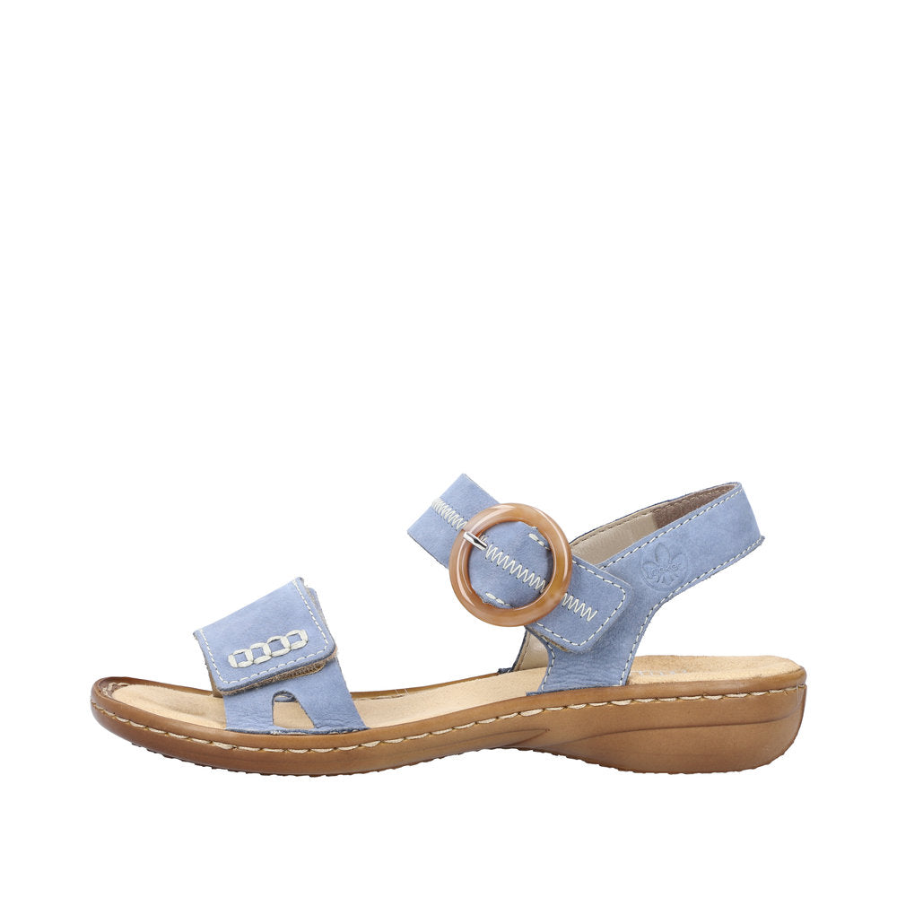 Rieker women Blue sandal 608Z3-14 Blue
