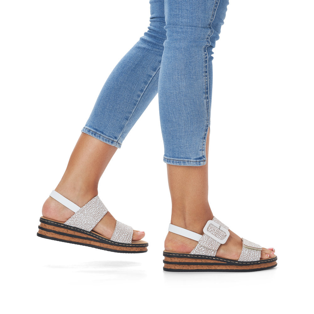 Rieker Sandal WHITE 62950-80