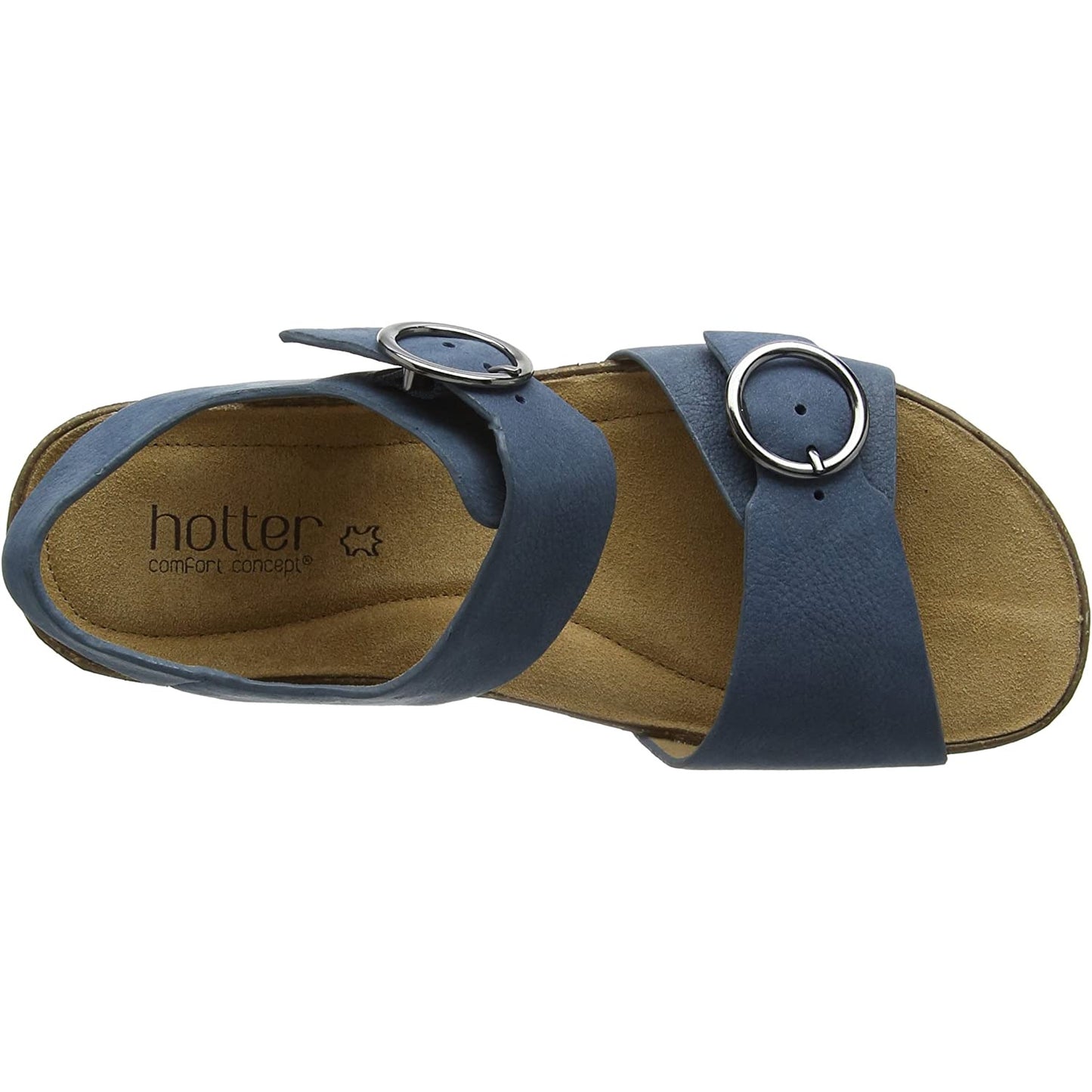Hotter Tourist RIVER Blue Comfort Sandal