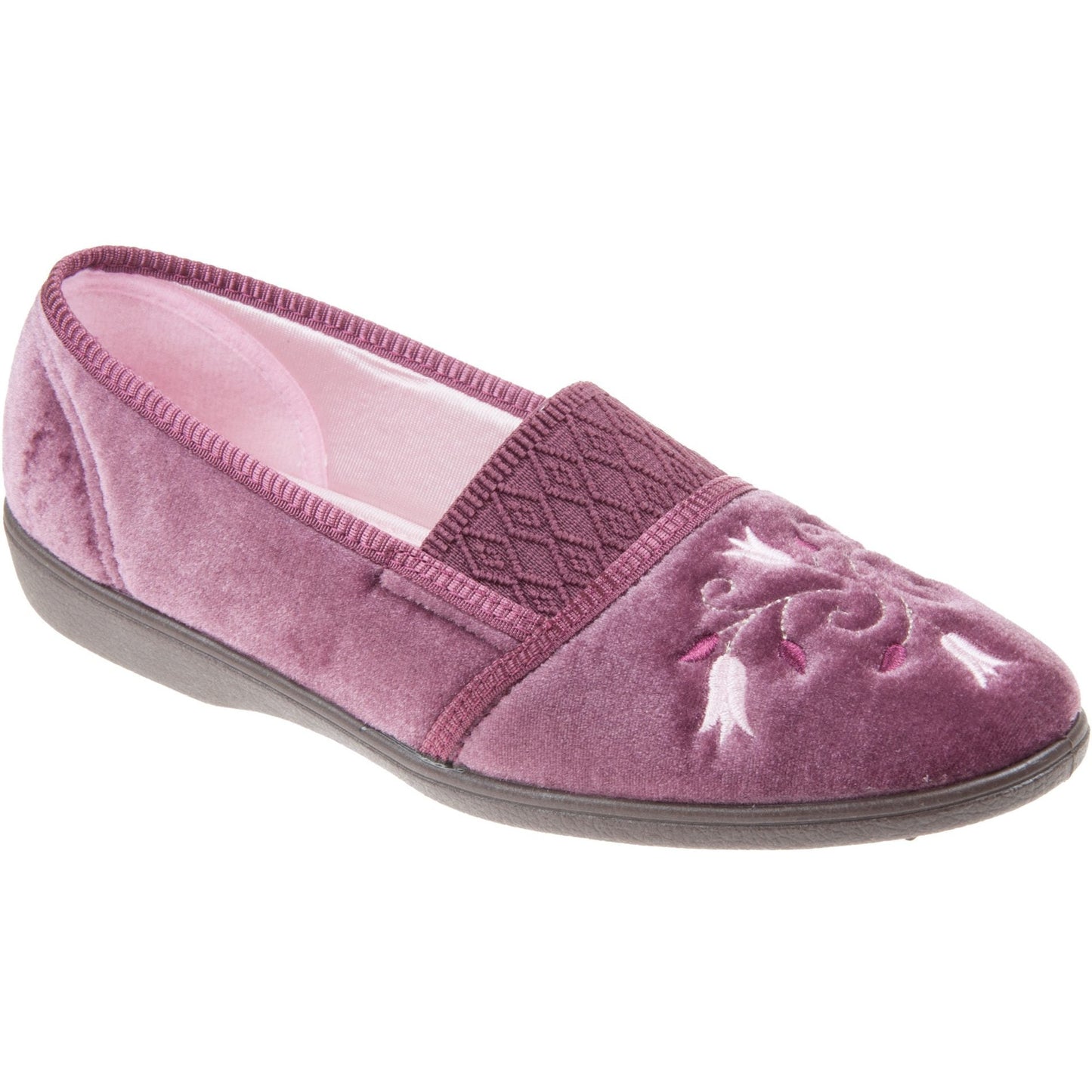 Ladies Slipper by Sleepers Inez in Heather LS792M